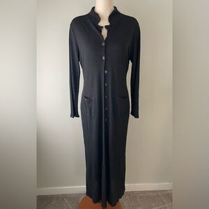 Vintage St Michael Marks Spencer Duster Cardigan Sweater Jacket Long Longline